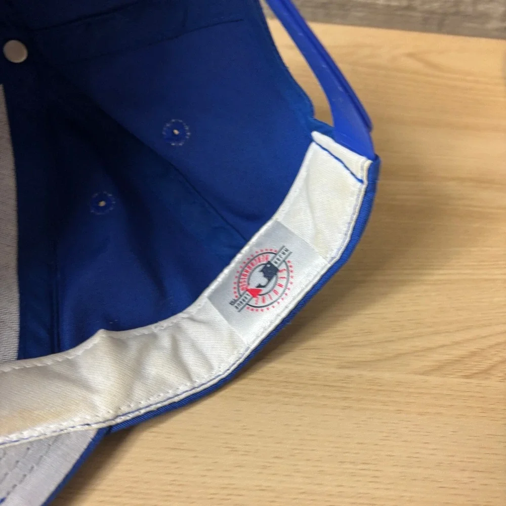 Vintage Chicago Cubs Hat‎ Cap Snap Back S/M Blue MLB Baseball Outdoor Cap